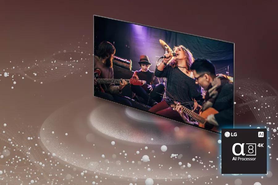 Alpha 8 4K AI Processor on LG QNED TV