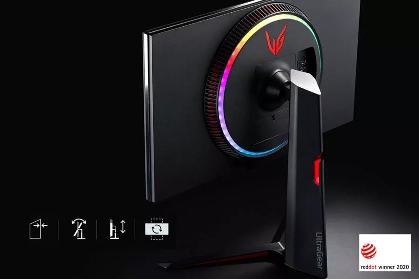 Virtually borderless Tilt Height adjustment and Pivot reddot winner 2020