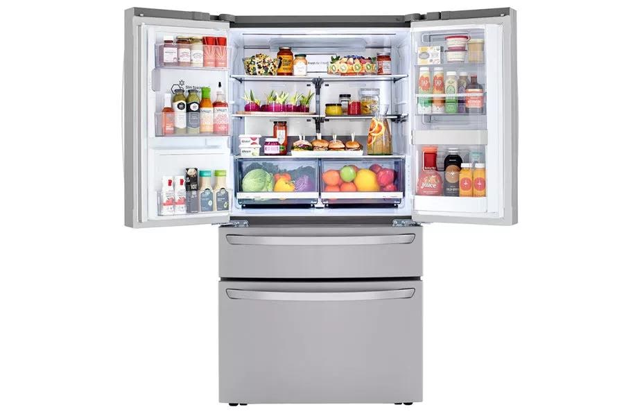 LG LRMDS3006S refrigerator interior capacity