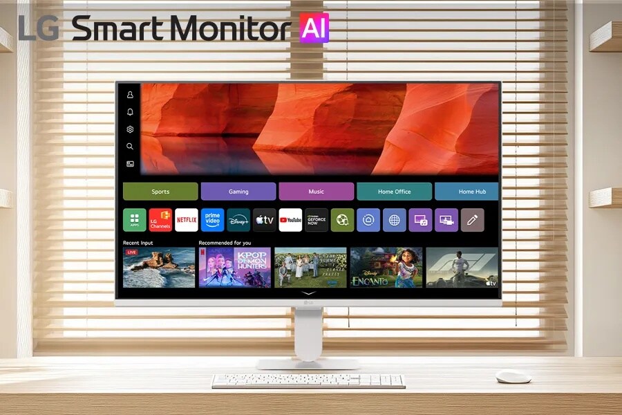 LG 4K 27インチ 液晶モニター 27 Inch Smart Monitor - 27U511SB-W | LG USA