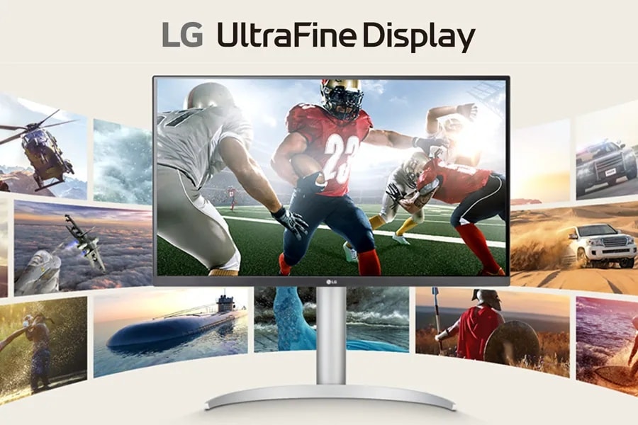 27” 4K UHD UltraFine™ IPS Monitor - 27UP850K-W | LG USA